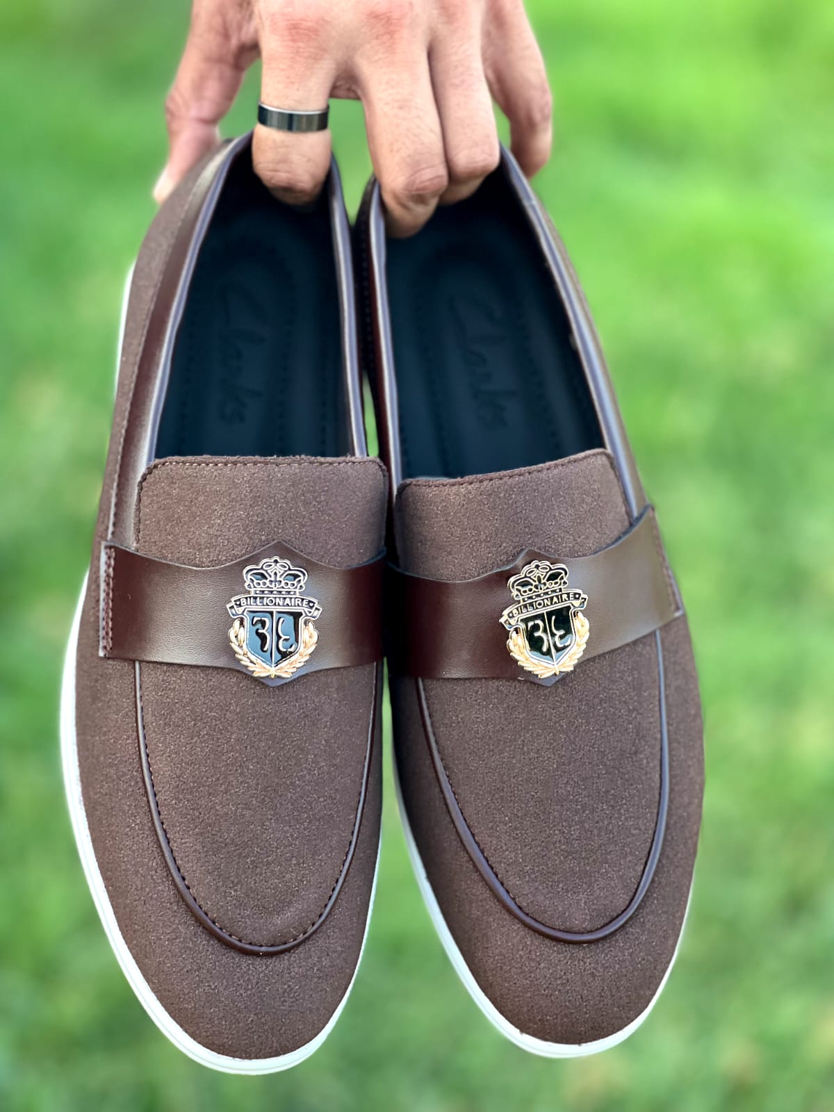 LORO PIANA SuedeLeather Brown