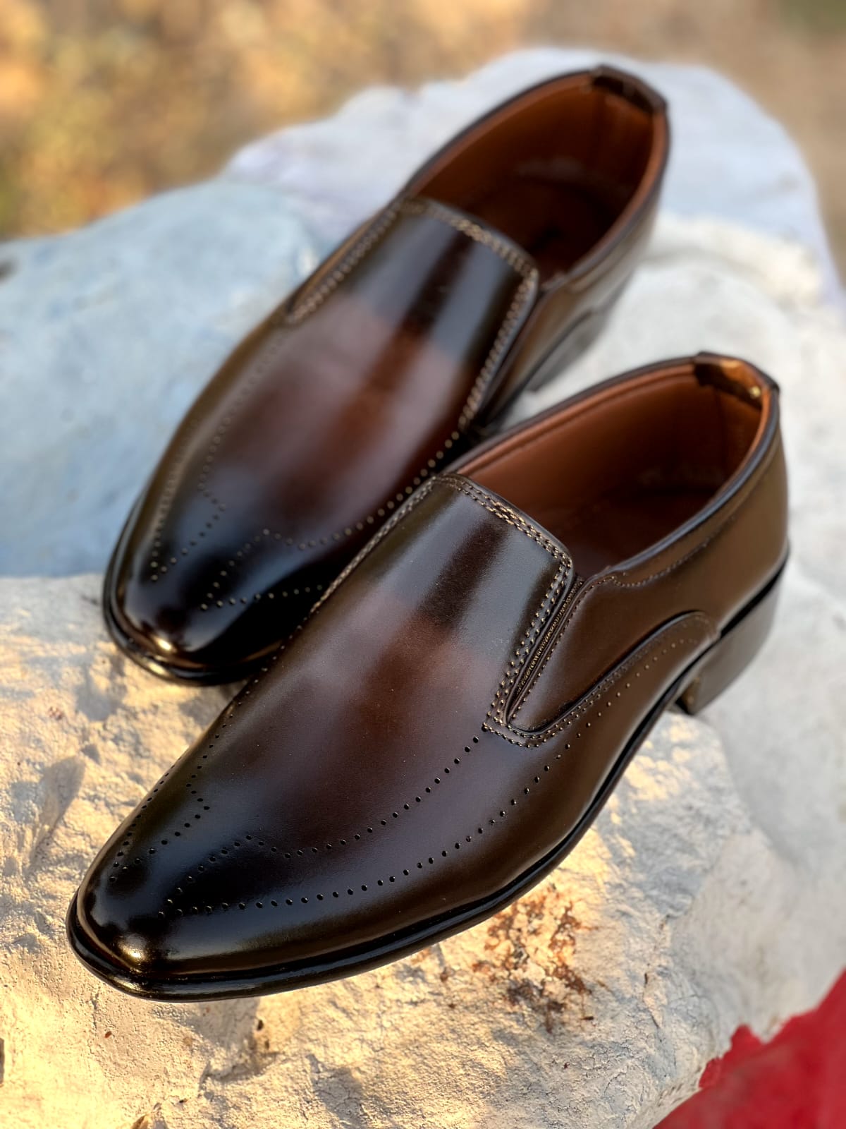 sheet sole premium cherry leather