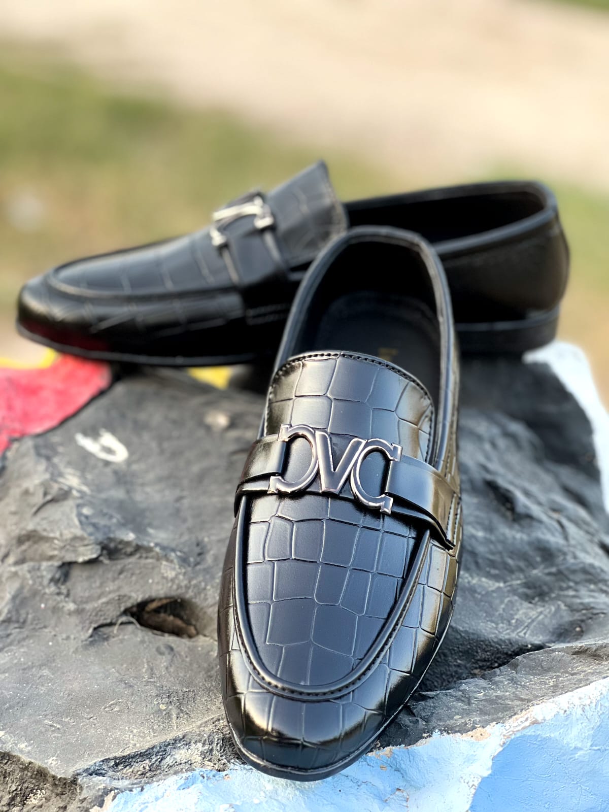 Black Logo sole 1.8 rexine