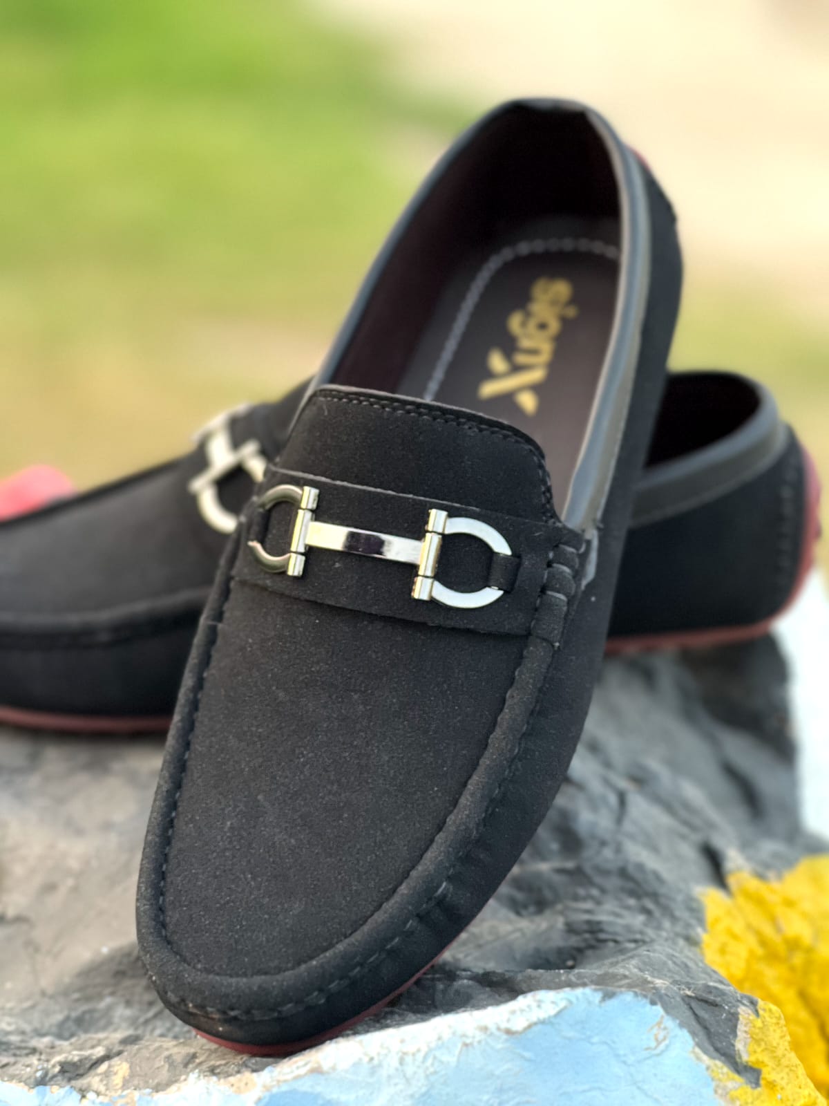 jelly sole suede leather