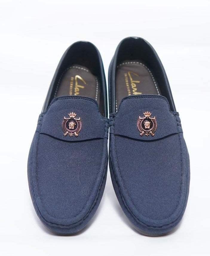 Jelly Moza Blue Bash Suede Leather
