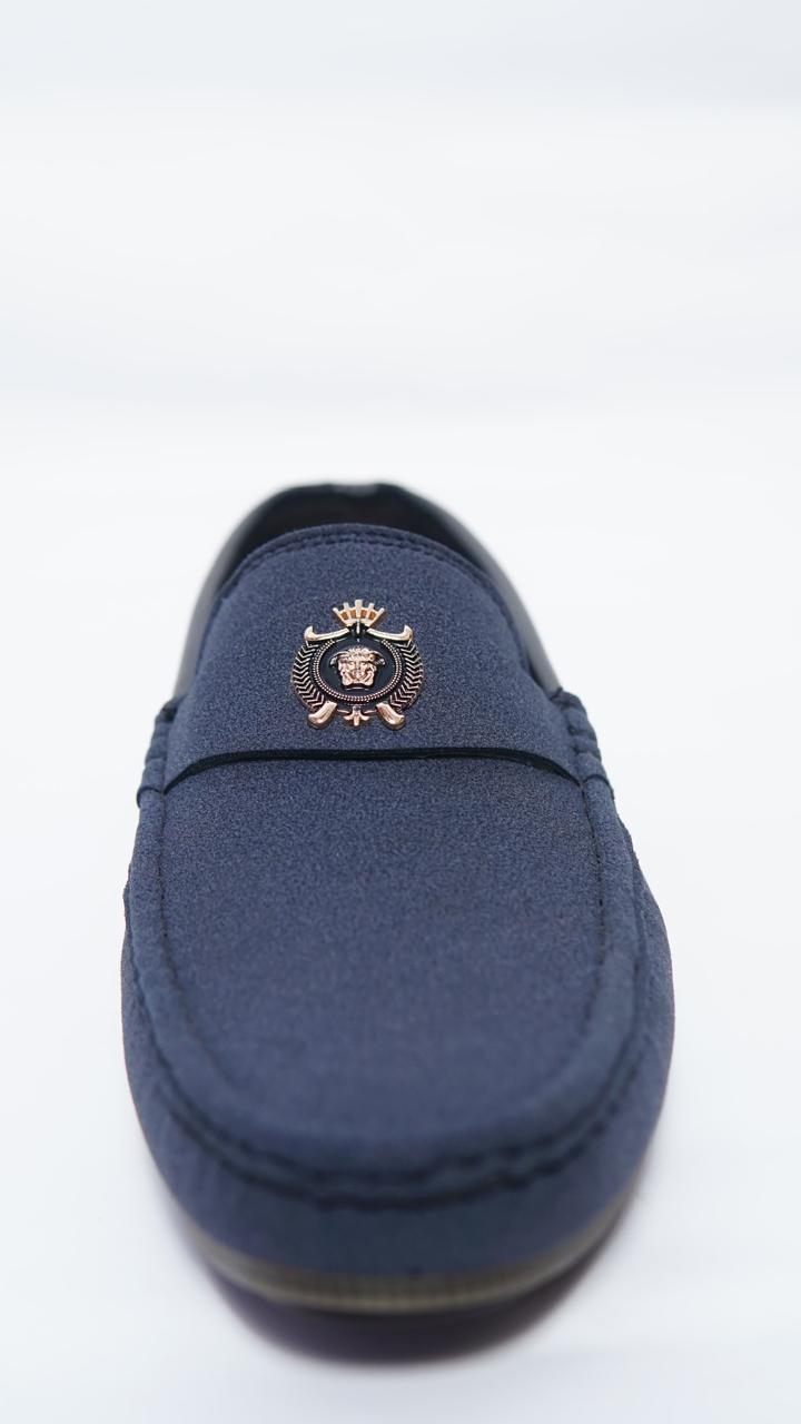 Jelly Moza Blue Bash Suede Leather
